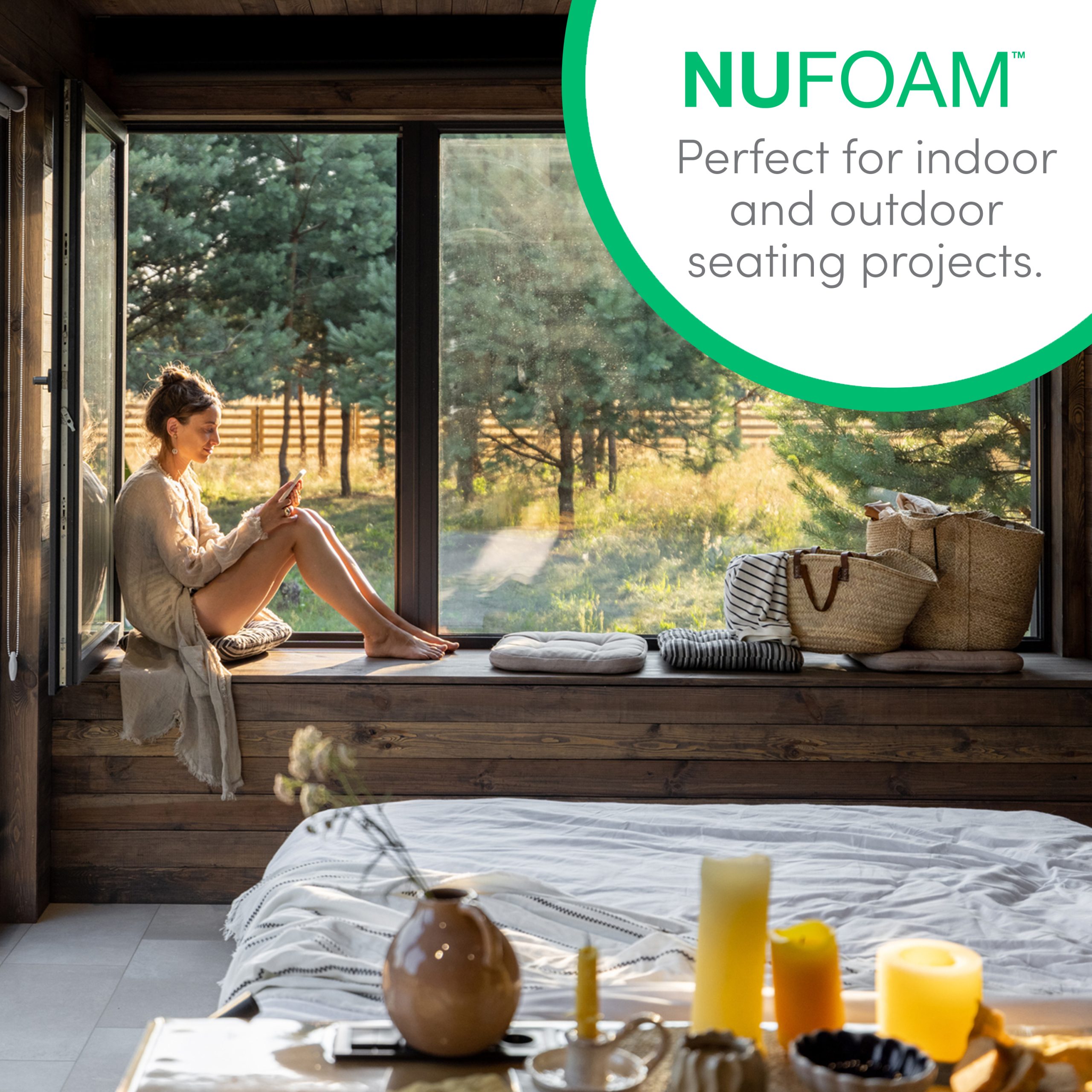 NuFoam Pad - 27" x 16 Yards x ½" thick