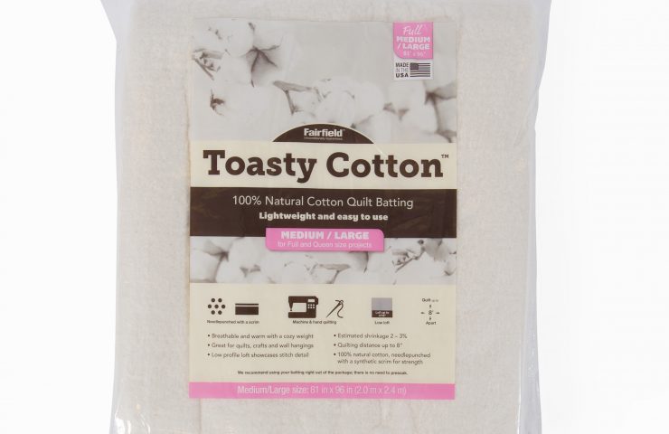 Toasty Cotton Batting 81" Folded
