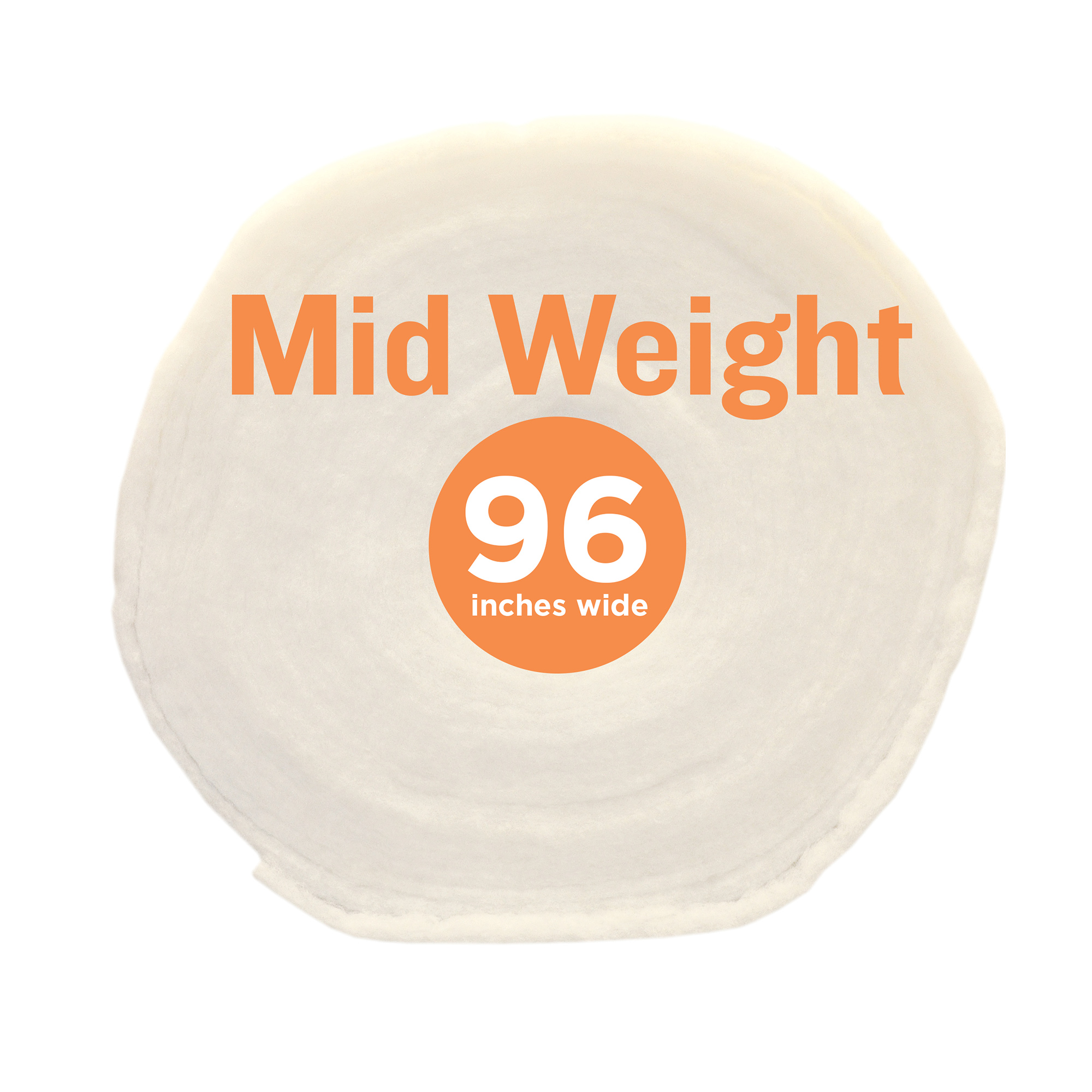 Poly-Fil® Mid-Weight Batting, 96" Wide X 15 Yard Roll